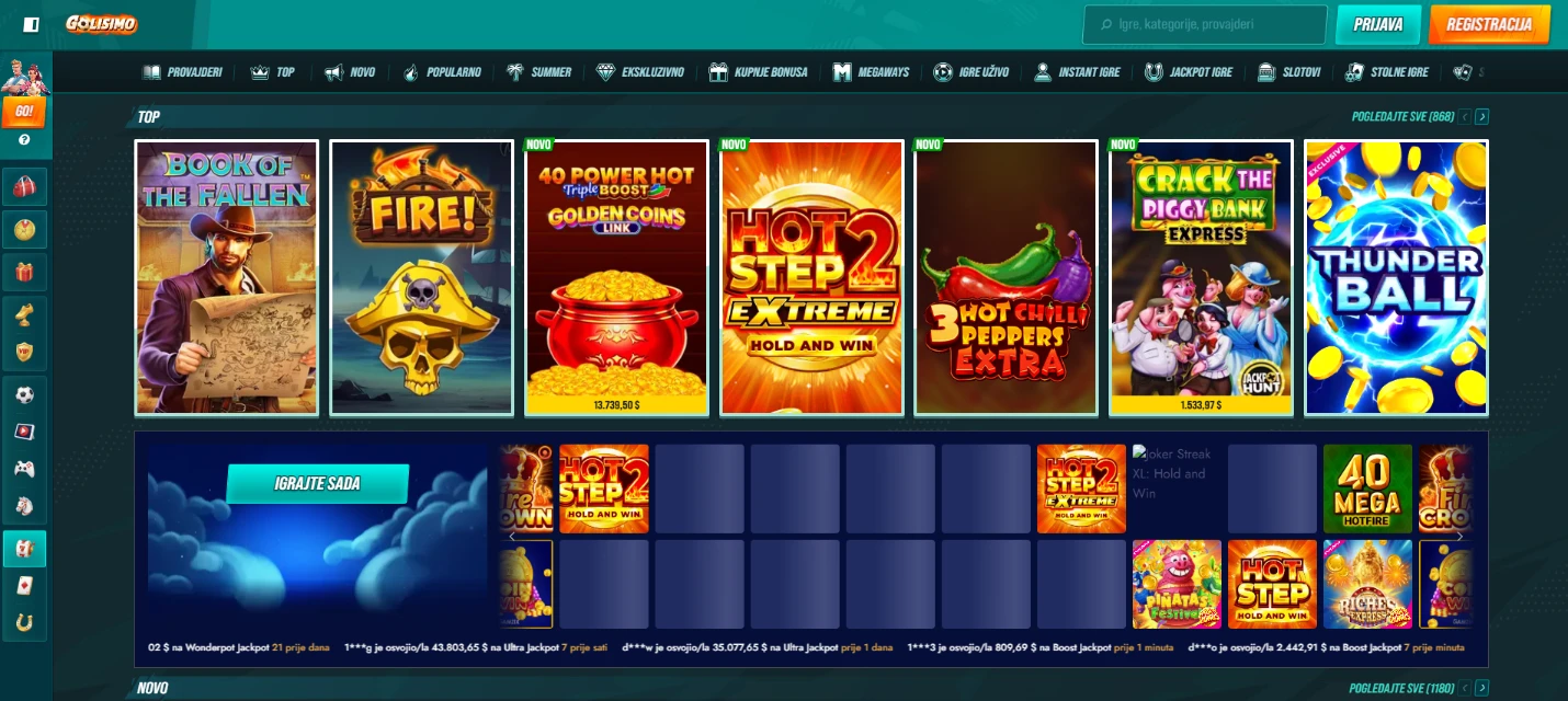 Golisimo casino top casino