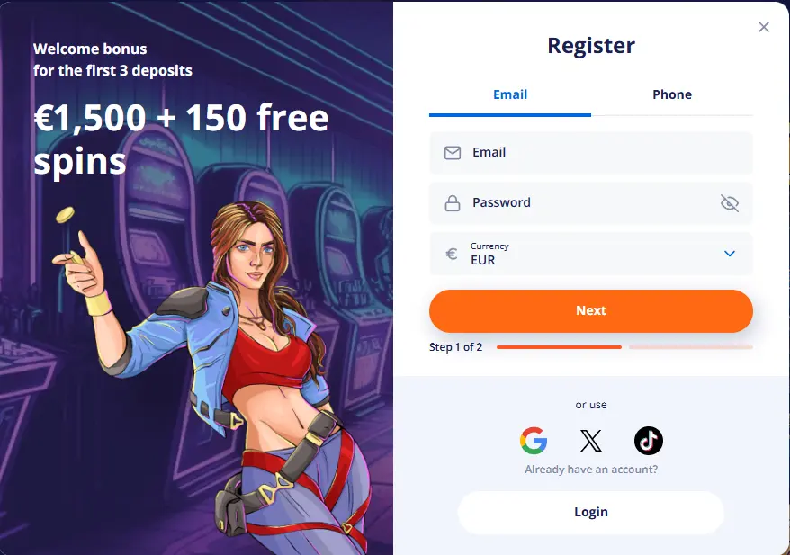 v vegas casino stranica za registraciju